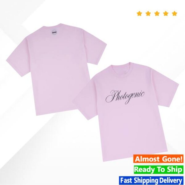 Idroppedout Merch Store Boiler Room Photogenic T-Shirt Light Pink