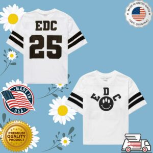Insomniac Shop Store Merch Edc Smiles 2025 Football Jersey