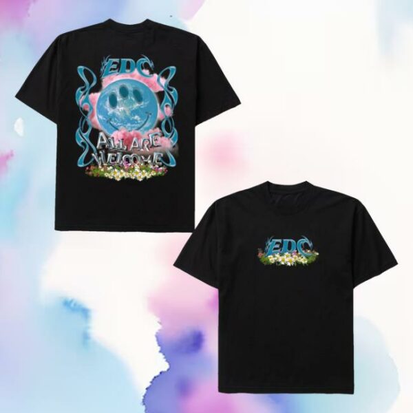 Insomniac Shop Store Merch Edc Smiley Earth Ss Tee