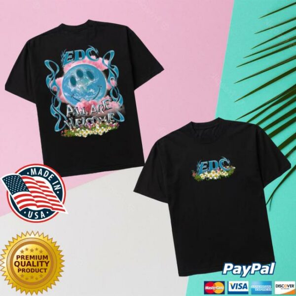 Insomniac Shop Store Merch Edc Smiley Earth Ss Tee
