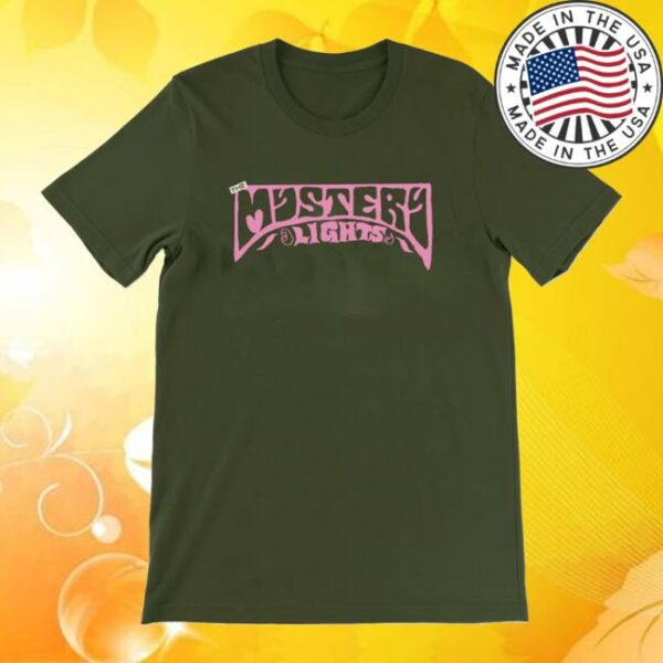 Pdoom Records Merch Store The Mystery Lights The Mystery Lights Green Tee