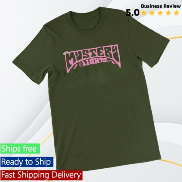 Pdoom Records Merch Store The Mystery Lights The Mystery Lights Green Tee