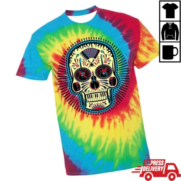 The Mavericks Merch Store Classic Rainbow Tie Dye Shirt