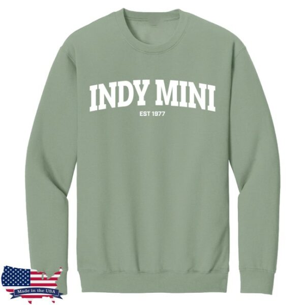 Indymini Store Merch Indy Mini Athletic Bold Crewneck