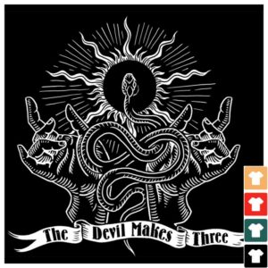 The Devil Makes Store Merch Three Spirits T-Shirt