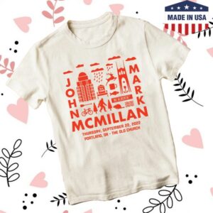 John Mark Mcmillan Store Merch Portland Awake In The Dream Tour T-Shirt