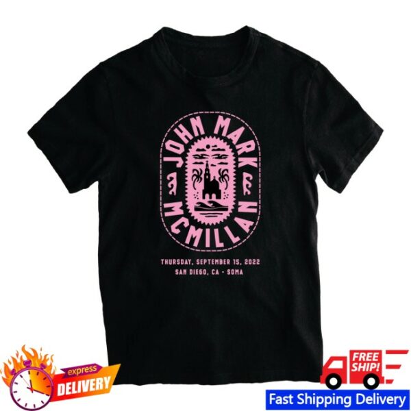 John Mark Mcmillan Store Merch San Diego Awake In The Dream Tour T-Shirt