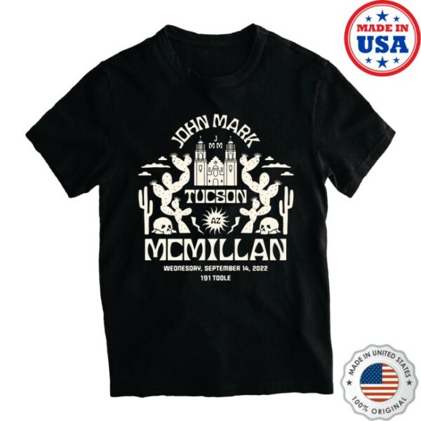 John Mark Mcmillan Store Merch Tucson Awake In The Dream Tour T-Shirt