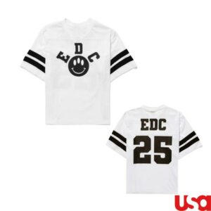 Insomniac Shop Merch Edc Smiles 2025 Football Jersey