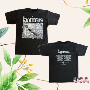 Lagrimascrust Merch Store 2025 Tour Tee