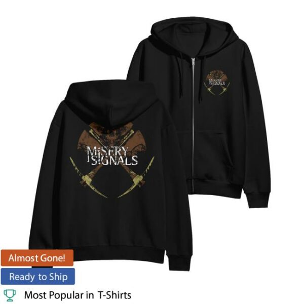 Merchnow Merch Store Misery Signals Og Pickaxe Black Zip-Up