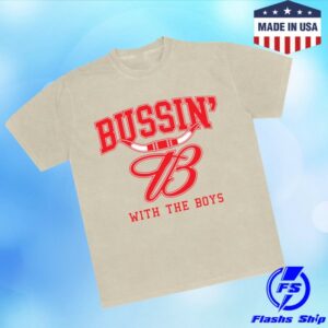 Bussin With The Boys Store Merch Bussin’ X Budweiser Horn Tee
