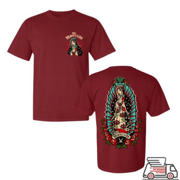 The Mavericks Merch World Store Merch Our Lady Guadalupe Tee