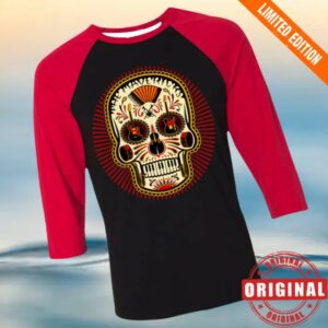 The Mavericks Merch World Store Merch Skull Rays Raglan Tee
