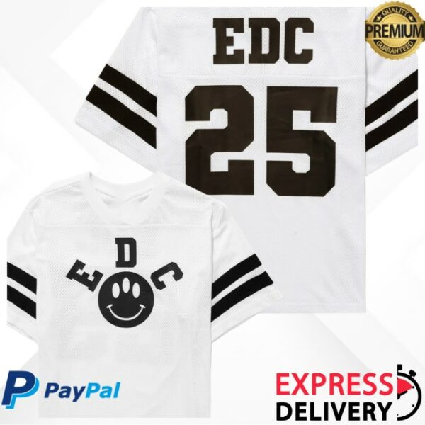 Insomniac Shop Store Edc Smiles 2025 Football Jersey