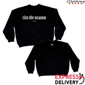 Leo Skepi Collection Merch Store Tits The Season Crewneck