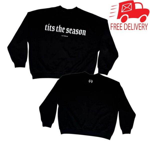 Leo Skepi Collection Merch Store Tits The Season Crewneck