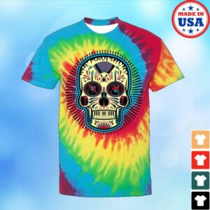 The Mavericks Official Merch Classic Rainbow Tie Dye Shirt