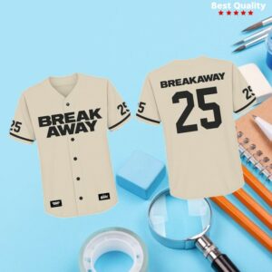 Breakaway Store Merch Breakaway Baseball Jersey