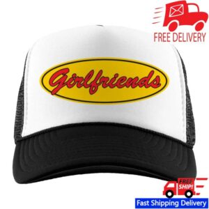Girlfriendsxo Merch Store Cursive Logo Trucker