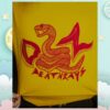 kenny Dz Deathrays Merch Store Snake Tee Yellowa
