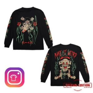 The Boys Store Merch Trip Of Terror Make It Weird Oversized Long Sleeve