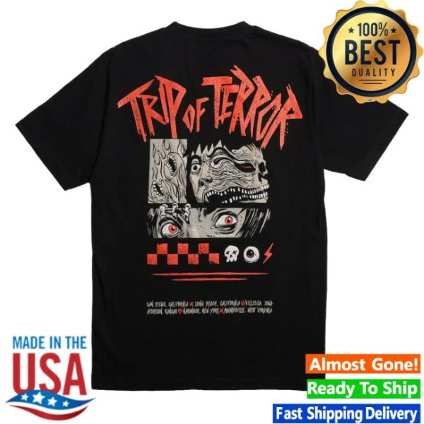 The Boys Store Merch Trip Of Terror Splitting Headache Tee