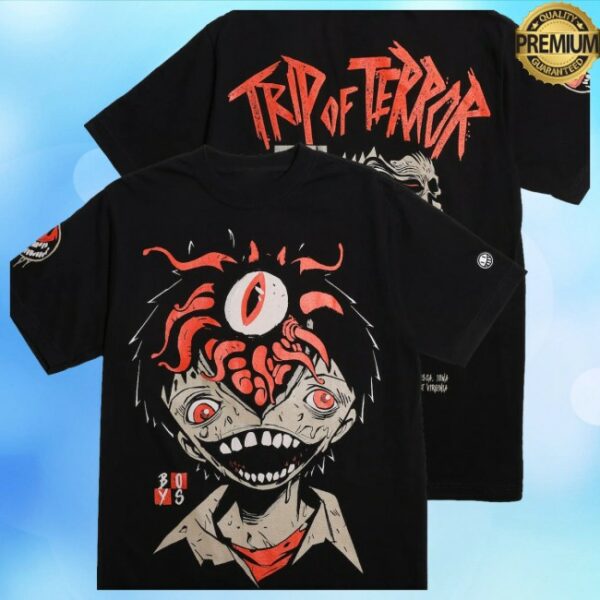 The Boys Store Merch Trip Of Terror Splitting Headache Tee