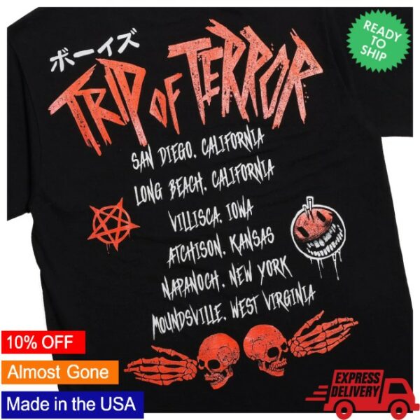 The Boys Store Merch Trip Of Terror Clairvoyant Tee
