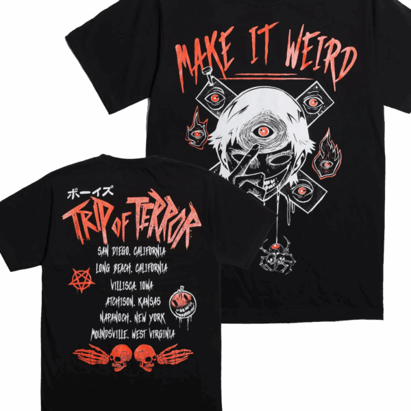 The Boys Store Merch Trip Of Terror Clairvoyant Tee