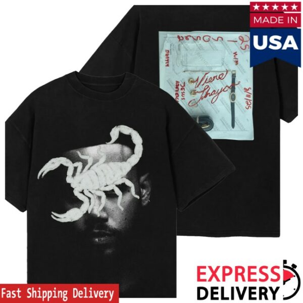 Shop Jhayco Store Merch Scorpio Signed Tee