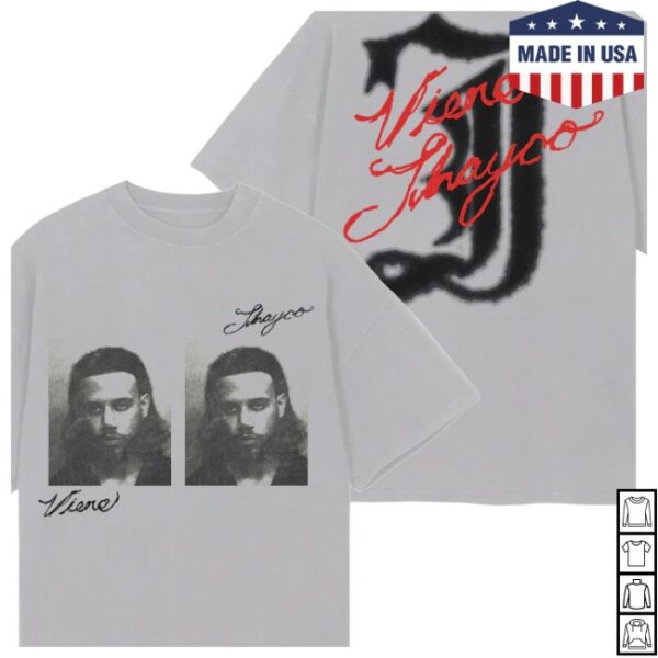 Shop Jhayco Store Merch Jhayco Signed Photo Tee