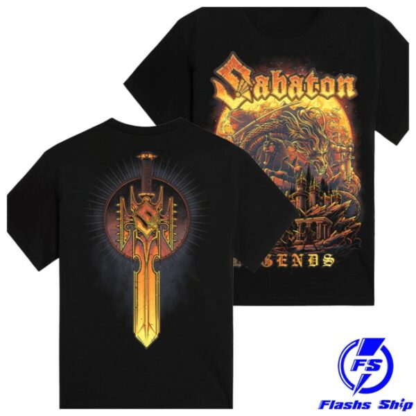Sabaton Store Merch Legends Reborn T-Shirt