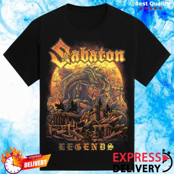 Sabaton Store Merch Legends Reborn T-Shirt