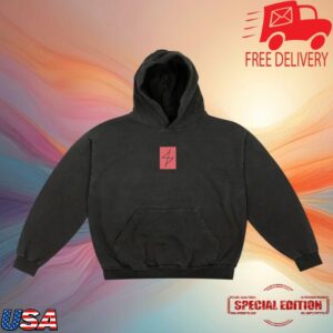 Run For Cover Records Store Merch Angel Du$T Block Logo Hoodie