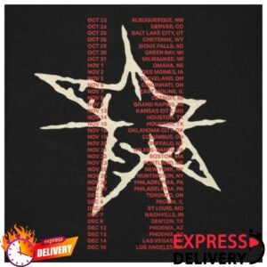Shannon Shaw Store Merch James And The Cold Gun 2025 Tour T-Shirt