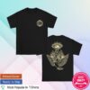 Pure Noise Merch Store State Champs Around The World And Back 10 Yr White Black Baseball Tee