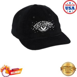 Pure Noise Merch Store State Champs Eye Black Cord Cap