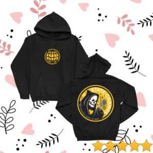 Pure Noise Merch Store State Champs Not Everybody Black Pullover Hoodie