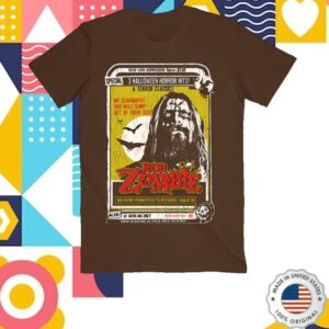 Robzombie Shop Merch Drive In Ad Tee