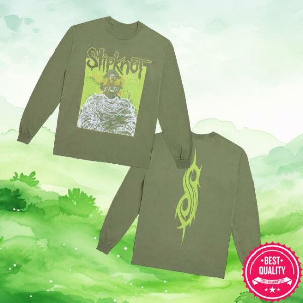 Slipknot Merch Store Beast Green Long Sleeve