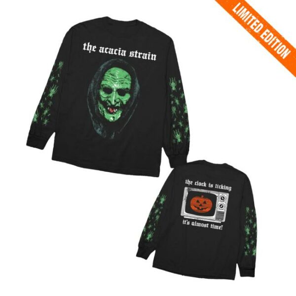 You Are Safe From God Here Merch Store Witch Mask Longsleeve