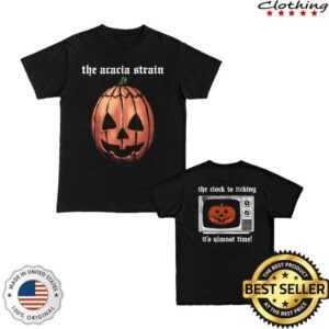 You Are Safe From God Here Merch Store Pumpkin Mask Shirt