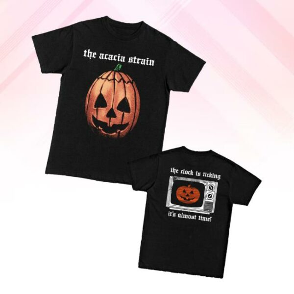 You Are Safe From God Here Merch Store Pumpkin Mask Shirt