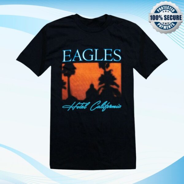 Eagles Store Merch Hotel California 2023 Tour Tee