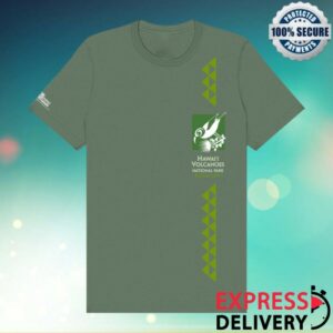 Hawaii Pacific Parks Store Merch Hawaiʻi Volcanoes National Park Kahuku Unit Logo T-Shirt