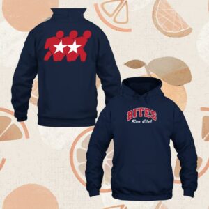 Bretts Bites Merch Store Bites Run Club Volume 2 Heavyweight Hoodie