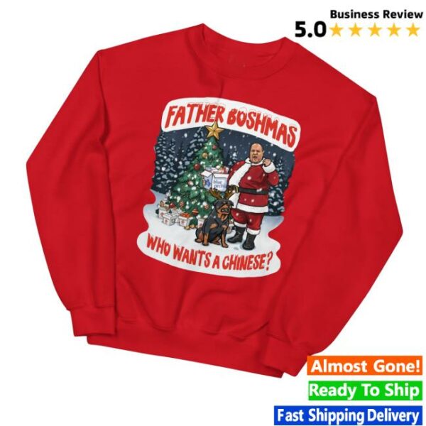 Big John Merch Store Brand New Big John Father Boshmas Christmas Sweatshirt