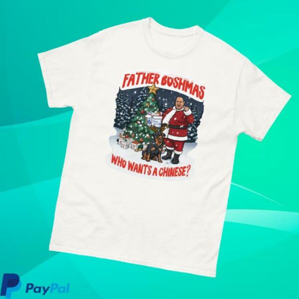 Big John Merch Store Brand New Big John Father Boshmas Christmas Shirt