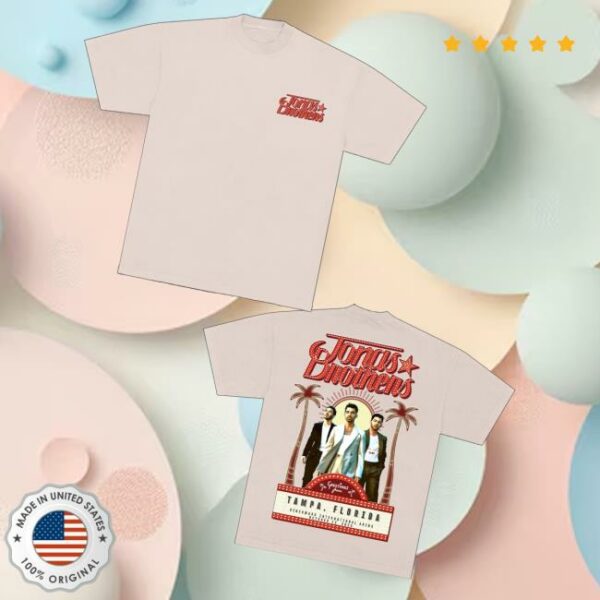 Jonas Brothers Merch Store Greetings From Your Hometown Tampa Fl Tee